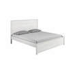 Hampton Solid Wood Bed Queen Size - Coastal White Finish