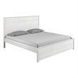 Hampton Solid Wood Bed King Size - Coastal White Finish