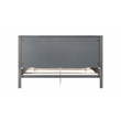 Hampton Solid Wood Bed Queen Size - Misty Grey Finish