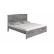 Hampton Solid Wood Bed Queen Size - Misty Grey Finish