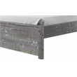 Hampton Solid Wood Bed King Size - Misty Grey Finish