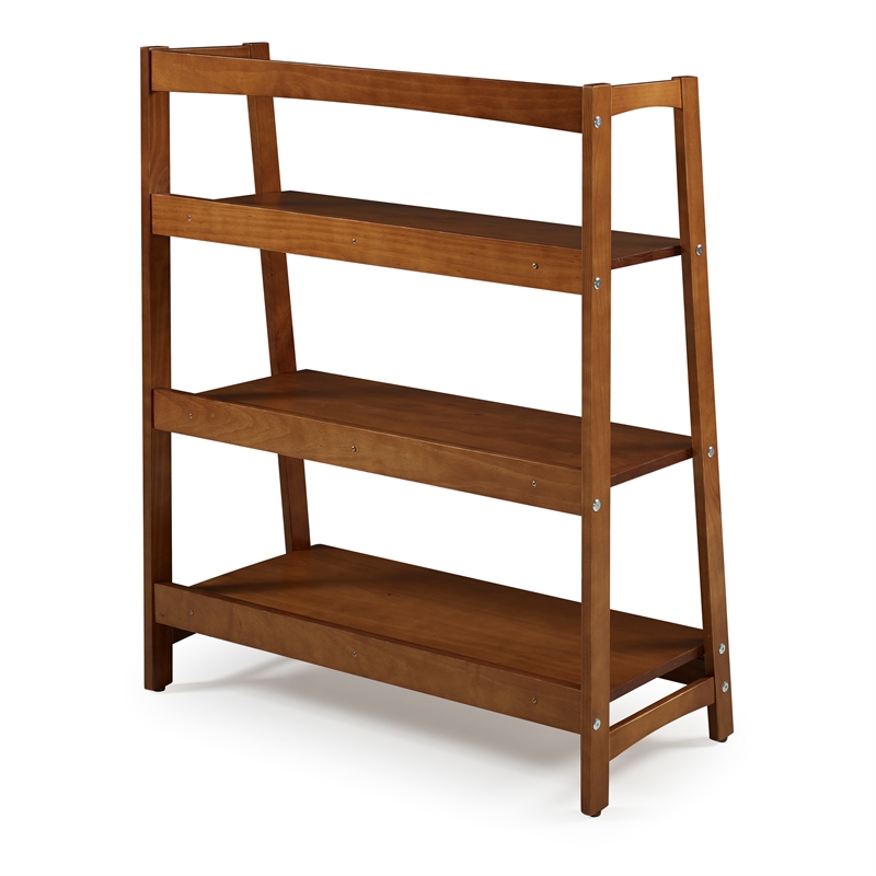 Mid Century Open Shelving Unit - Castanho Finish