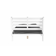 Mid-Century Slat Bed - Full Size - White Finish