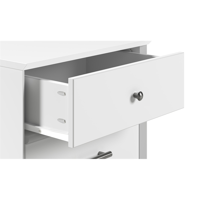 Mid-Century Night Stand - White Finish