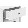 Mid-Century Night Stand - White Finish