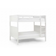 Camaflexi Full over Full Bunk Bed - Panel Headboard - White Finish