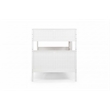 Camaflexi Full over Full Bunk Bed - Panel Headboard - White Finish