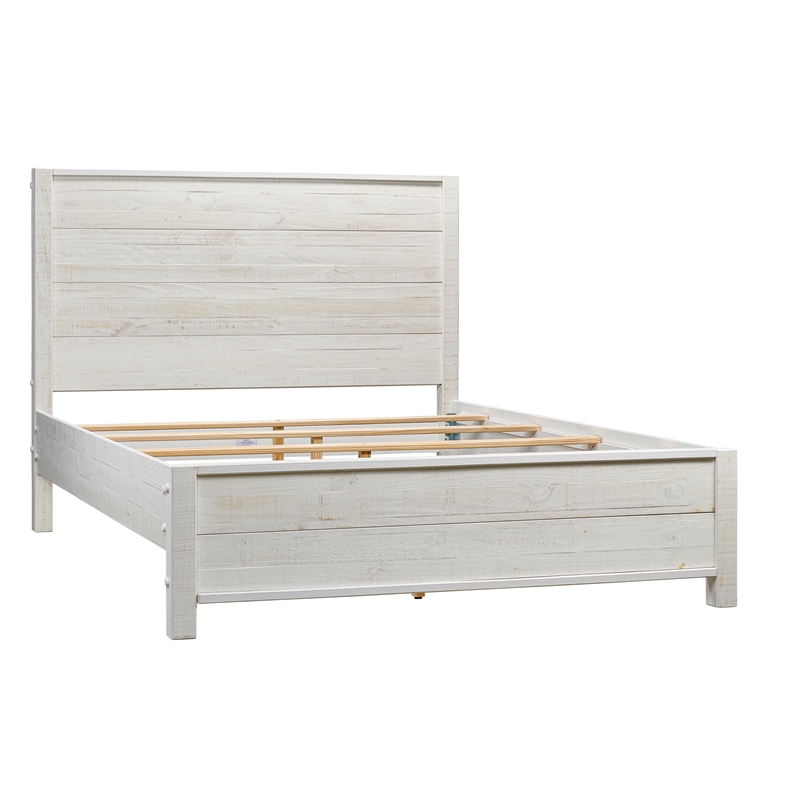 Arlington Bed Queen Size - Distract White Finish