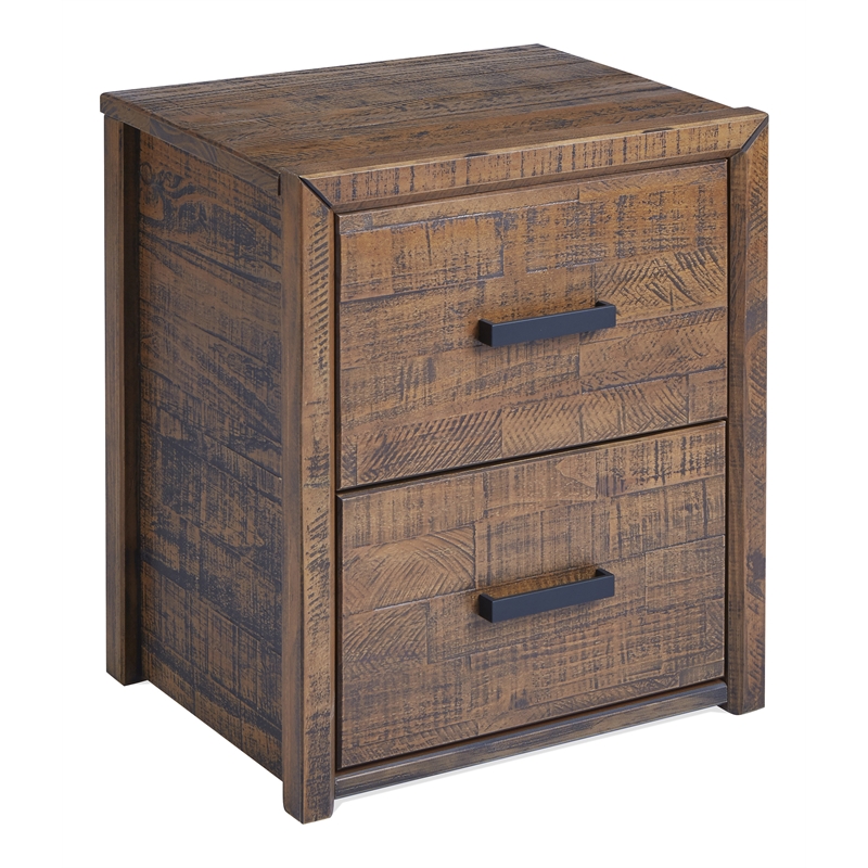 Monterrey Nightstand - Provincial Brown Finish