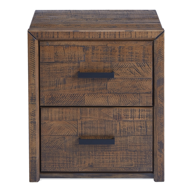 Monterrey Nightstand - Provincial Brown Finish