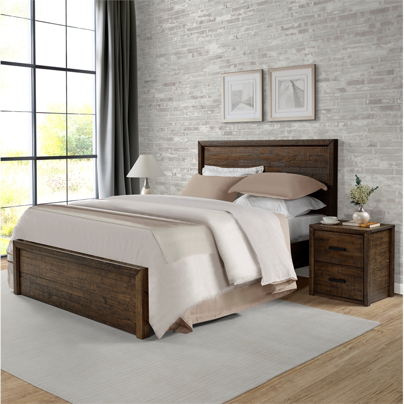 Monterrey Bed  - King Size - Provincial Brown Finish