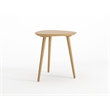 Mid Century Modern End Table Oak Finish