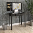 Shaker Desk with One Drawer - Black Finish