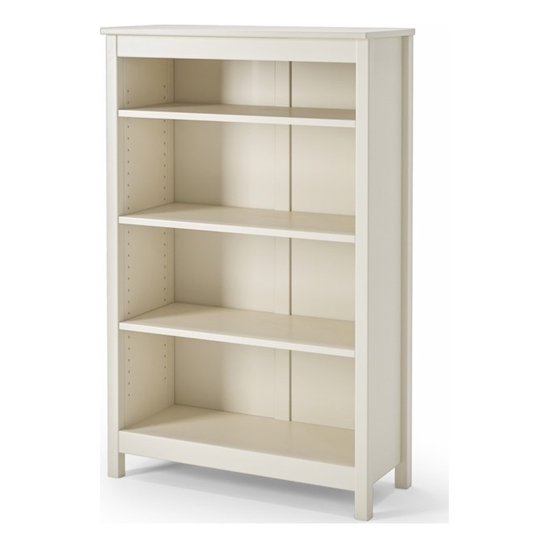 Classic Shaker Style Bookcase - Off White Finish 48