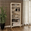 Shaker Style Bookcase - Light Oak Finish - 72