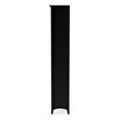 Shaker Style Bookcase - Black Finish - 72