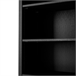 Shaker Style Bookcase - Black Finish - 48