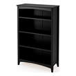 Shaker Style Bookcase - Black Finish - 48