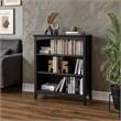 Shaker Style Bookcase - Black Finish - 36