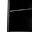 Shaker Style Bookcase - Black Finish - 36
