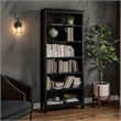 Classic Shaker Style Bookcase - Black Finish 72