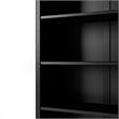 Classic Shaker Style Bookcase - Black Finish 72