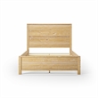 Standard Baja Solid Wood Bed - Full Size - Barnwood Finish