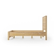 Standard Baja Solid Wood Bed - Full Size - Barnwood Finish