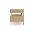Camaflexi Full over Full Bunk Bed - Panel Headboard - Light Oak Finish