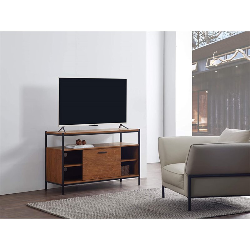 Caffoz Wood TV Media Stand for TVs up to 50