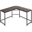 Caffoz Smith Wood Home Office Computer Desk with 2 Storage Drawers in Oak