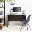 Klair Living Urban Farmhouse Composite Wood Writing Desk in Rustic Gray