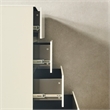 Klair Living Liv 4-Drawer Contemporary Engineered Wood Chest in White