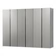 Klair Living 3-Piece Engineered Wood Garage Cabinet Set in Gray