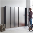 Klair Living 3-Piece Engineered Wood Garage Cabinet Set in Gray