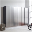 Klair Living 3-Piece Engineered Wood Garage Cabinet Set in Gray