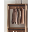 Prosper Oak Freestanding Walk in Wood Closet System