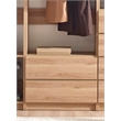 Prosper Oak Freestanding Walk in Wood Closet System