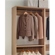 Prosper Oak Freestanding Walk in Wood Closet System