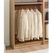 Prosper Oak Freestanding Walk in Wood Closet System