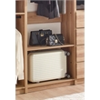 Prosper Oak Freestanding Walk in Wood Closet System