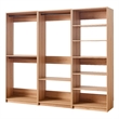 Prosper Oak Freestanding Walk in Wood Closet System