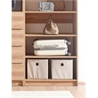 Prosper Oak Freestanding Walk in Wood Closet System