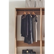 Prosper Oak Freestanding Walk in Wood Closet System