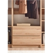 Prosper Oak Freestanding Walk in Wood Closet System