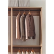 Prosper Oak Freestanding Walk in Wood Closet System