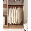 Prosper Oak Freestanding Walk in Wood Closet System