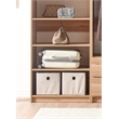 Prosper Oak Freestanding Walk in Wood Closet System