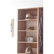 Prosper Oak Freestanding Walk in Wood Closet System