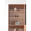 Prosper Oak Freestanding Walk in Wood Closet System